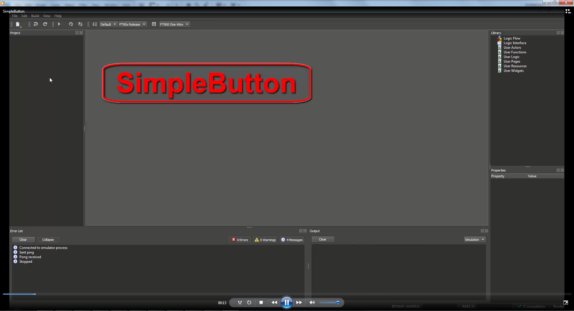 Simple Buttons by Halfoun